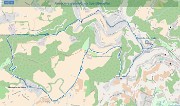 06 Mappa percorso ad anello Astino-San Vigilio